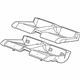 GM 84080003 Cushion Assembly, Black, Rear GM 84080003 Cushion Assembly, Black, Rear