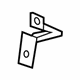 GM 84080001 Seat Back Frame Retainer, Rear
