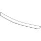 GM 85712598 Molding, Hood Panel Ornamentation GM 85712598 Molding, Hood Panel Ornamentation