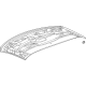GM 85168753 Top Panel GM 85168753 Top Panel