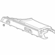 GM 13487523 Lower Trim, Black, Rear Upper Passenger Side