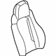 GM 19250824 Seat Back Cover, Black, Passenger Side