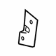 GM 15224944 Lock Inner Cover, Front Passenger Side GM 15224944 Lock Inner Cover, Front Passenger Side