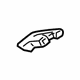 GM 88956718 Handle, Inside, Black GM 88956718 Handle, Inside, Black