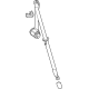 GM 85711165 Retractor Kit-Rear Seat Belt *Dark Ash Gre GM 85711165 Retractor Kit-Rear Seat Belt *Dark Ash Gre