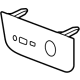 GM 42786677 Accessory Bezel, Jet Black GM 42786677 Accessory Bezel, Jet Black