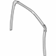 GM 42550301 Run Weatherstrip, Front Driver Side GM 42550301 Run Weatherstrip, Front Driver Side