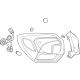 GM 42781357 Tail Lamp, Rear Driver Side GM 42781357 Tail Lamp, Rear Driver Side
