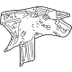 GM 60002856 Inner Quarter Panel, Rear Passenger Side GM 60002856 Inner Quarter Panel, Rear Passenger Side