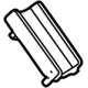 GM 85629475 Bumper-Rear Floor Table Tray *Generic Blacc GM 85629475 Bumper-Rear Floor Table Tray *Generic Blacc
