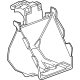 GM 85726451 Compartment Assembly-Rear Floor Console Front *Bright Lustek GM 85726451 Compartment Assembly-Rear Floor Console Front *Bright Lustek