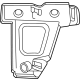 GM 86511680 Bracket, Capsule/Headlamp/Fog Lamp Mounting GM 86511680 Bracket, Capsule/Headlamp/Fog Lamp Mounting