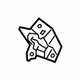 GM 85157956 Reinforcement, Front Driver Side GM 85157956 Reinforcement, Front Driver Side