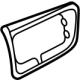 GM 13537107 Insulator, Door Outside Handle
