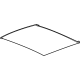 GM 42677014 Sunshade, Gray GM 42677014 Sunshade, Gray