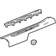 GM 23330941 Front Sill Plate, Black, Passenger Side