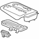 GM 42469623 Shift Plate, Black, Front GM 42469623 Shift Plate, Black, Front