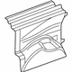 GM 25881296 Lower Trim Panel, Rear Driver Side GM 25881296 Lower Trim Panel, Rear Driver Side