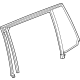GM 84798404 Weatherstrip, Rear Side Door Window Glass Running GM 84798404 Weatherstrip, Rear Side Door Window Glass Running