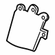 GM 96660192 Plate GM 96660192 Plate