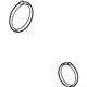 GM 22986544 Vent Clamp, Passenger Side GM 22986544 Vent Clamp, Passenger Side