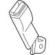 GM 26522481 Buckle Kit-Rear Center Seat Belt *Backen Blackk