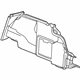 GM 84156971 Trunk Side Trim, Black Diamon, Rear Passenger Side