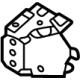GM 85109981 Front Extension Front Bracket, Upper Driver Side GM 85109981 Front Extension Front Bracket, Upper Driver Side