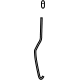 GM 42608314 Lock Rod, Driver Side GM 42608314 Lock Rod, Driver Side