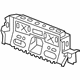 GM 22853610 Seat Back Panel, Rear GM 22853610 Seat Back Panel, Rear