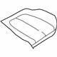 GM 91175938 Seat Cover GM 91175938 Seat Cover