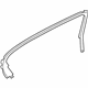 GM 22799573 Upper Molding, Rear Driver Side GM 22799573 Upper Molding, Rear Driver Side
