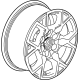 GM 84605417 Wheel, Alloy, Rear