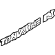 GM 20896271 Nameplate GM 20896271 Nameplate