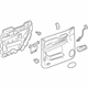 GM 22818500 Door Trim Panel, Titanium, Front Passenger Side GM 22818500 Door Trim Panel, Titanium, Front Passenger Side