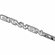 GM 15926160 Nameplate, Rear GM 15926160 Nameplate, Rear