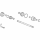 GM 84855967 Axle Assembly, Rear Passenger Side
