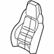 GM 88994111 Seat Back Cover, Red