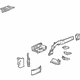 GM 84222417 Rear Rail Assembly, Driver Side