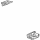 GM 23286352 Floor Extension, Rear Driver Side GM 23286352 Floor Extension, Rear Driver Side