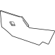 GM 87838258 Panel Assembly-Front Floor Console Extension *Backen Blackk GM 87838258 Panel Assembly-Front Floor Console Extension *Backen Blackk