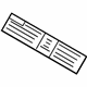 GM 10446112 A/C Label GM 10446112 A/C Label