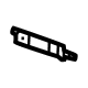 GM 85537441 Cross Sill Bracket, Rear