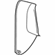 GM 23343676 Side Cover, Black, Driver Side GM 23343676 Side Cover, Black, Driver Side