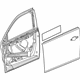 GM 22953622 Door Shell, Front Driver Side GM 22953622 Door Shell, Front Driver Side