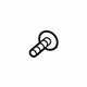 GM 20931378 Center Support Bolt GM 20931378 Center Support Bolt