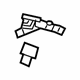 GM 39066739 Guide, Front Passenger Side GM 39066739 Guide, Front Passenger Side