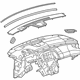 GM 26203805 Instrument Panel, Black