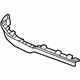 GM 39108220 Lower Deflector, Black, Front Outer Passenger Side