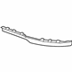 GM 39108219 Lower Deflector, Black, Front Outer Driver Side